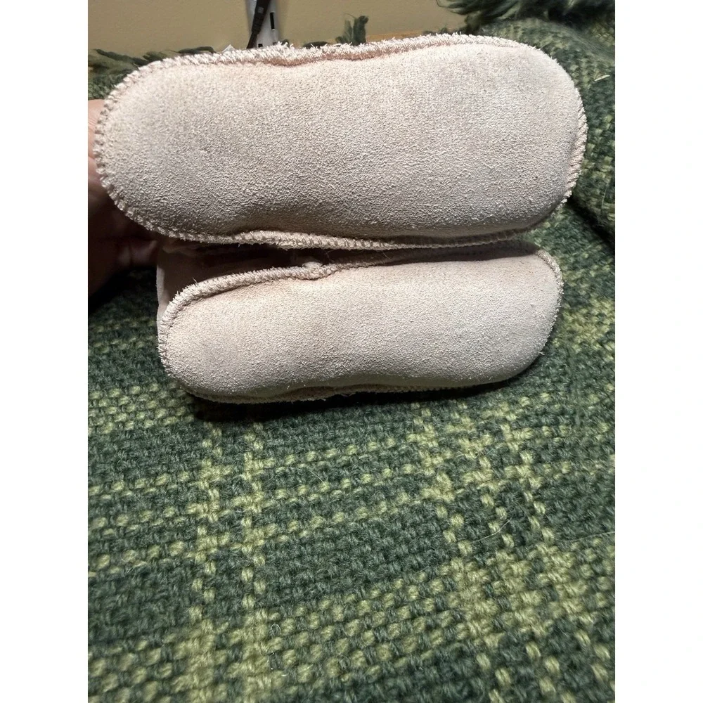 UGG Australia Erin Pink Sheepskin Lined Boots Booties Baby Size 5